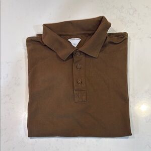 Men's Brown Polo Shirt